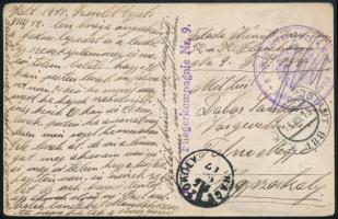 1915 Képeslap / Postcard "K.u.k. Fliegerkompagnie Nr. 9." + "EP 188" - Nagyszokoly