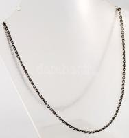 Ezüst (Ag) nyaklánc, jelzés nélkül, nettó 12g