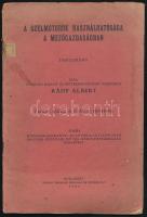 Rády Albert: A szélmótorok használhatósága a mezőgazdaságban. Tanulmány. Írta, a szöveg rajzait és fényképfelvételeit készítette: - - . Bp., 1921, Hofherr-Schrantz-Clayton-Shuttleworth Magyar Gépgyári Művek Rt. ("Pátria"-ny.), 47+(9) p. Fekete-fehér képekkel, ábrákkal illusztrálva. Kiadói tűzött papírkötés. Ritka!