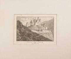 Régi várak, kastélyok, fotón és metszeten: Grundlsee, Kirchdorf 36 db kabinetfotó + cca 1860 Leopold...