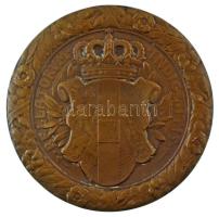 Ausztria 1917. "FRANCISCVS JOS OTTO 1917 / BELLATORVM INDIGNTIS" bronz, kétoldalas, vert e...