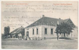 1911 Sárközújlak, Sárköz-Újlak, Sarchiuz, Livada; Nagyvendéglő és szövetkezeti üzlet, borozó. Fogyasztási szövetkezet kiadása / restaurant, cooperative shop
