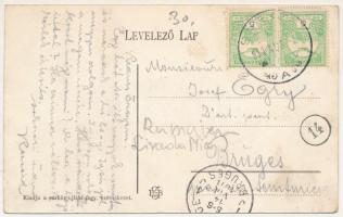 1911 Sárközújlak, Sárköz-Újlak, Sarchiuz, Livada; Nagyvendéglő és szövetkezeti üzlet, borozó. Fogyas...