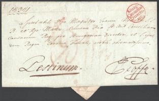 1818 Gróf Mailáth József és Semsey Jób által aláírt hivatalos levél