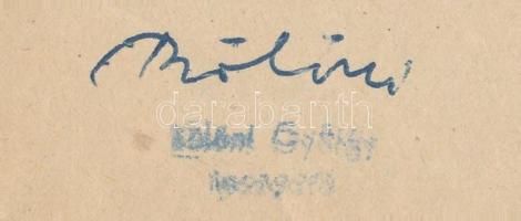 1956 Bp., Bölöni György Kossuth-díjas író által aláírt levél