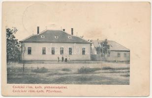 1909 Csukás, Ebendorf, Stiuca (Temes); Római katolikus plébániaépület / Roman Catholic parish (fl)