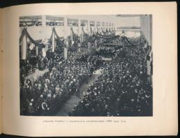 1899 Mechwart András jubileumára készített képes kiadvány, foltos, ceruzás aláhúzással