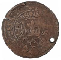 Csehország (történelmi tartomány) 1300-1305 Prágai Garas Ag "II. Vencel" Kuttenberg (2,77g...