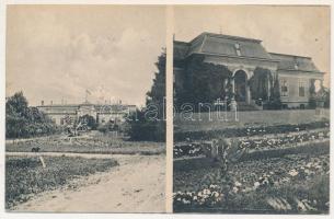 1913 Ötvény, Utvin (Temes); Szent-Mária-Liget (Szentmárialiget), Kovács kúria, kastély (a későbbi tulajdonos Rónay Mihály levele) / castle, with the letter of the owner (EB)