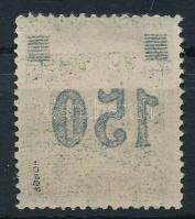 Temesvár 1919 Arató 150f/3f gépszínátnyomattal / Mi 8 with machine offset Signed: Bodor