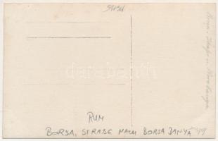 Borsabánya, Baia Borsa, Baile Borsa (Máramaros); utcakép / street view. photo