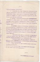 1909-1912 Arad városi kultúrpalota építésével kapcsolatos 3 db irat