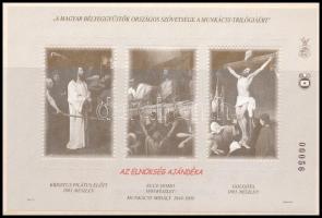 2009 Munkácsy-trilógia emlékív Szakosztályi támogatás, az Elnökség ajándéka