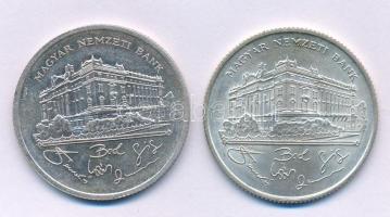 1992. 200Ft Ag "MNB" + 1993. 200Ft Ag "MNB" T:AU,XF patina
Adamo F13