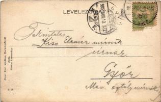 1905 Herkulesfürdő, Baile Herculane; Cserna szoros, Jäger Emil kiadása, utóda Eberle Keresztély / go...