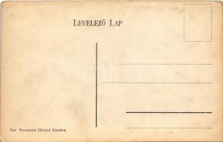 Párkánynána, Párkány-Nána, Parkan-Nána, Parkan, Stúrovo; vasútállomás, vonat, gőzmozdony. Özv. Neuma...