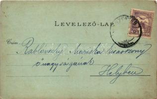 Budapest I. Királyi várpalota, Várkert Bazár. Ottmar Zieher litho (fl)