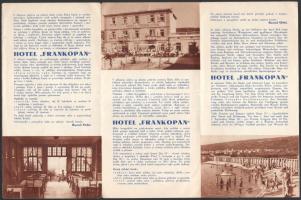 cca 1920-1940 Utazási prospektus - Hotel Frankopan, Aleksandrovo, Jugoszlávia