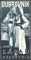cca 1920-1940 Képes utazási prospektus - Grand Hotel Imperi Dubrovnik