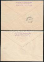 1954 Gyümölcsök (I.) sor 2 ajánlott FDC-n Mezőgazdasági Vásár alkalmi bélyegzéssel