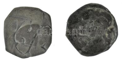 Ausztria ~1200. Bécsi fillér Ag (2x), (0,55g ; 0,73g) T:VF, patina
Austria ~1200. (Friesach) Pfenni...