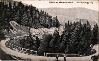 1917 Priszlop-hegység, Prislop (Máramaros, Maramures); Berger Miksa utóda kiadása (EK)