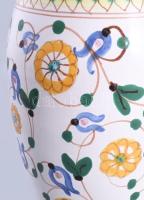 Tamás László Kaposvár szálváza, mázas kerámia, jelzett, lepattanással, m: 35,5 cm