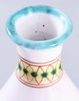 Tamás László Kaposvár szálváza, mázas kerámia, jelzett, lepattanással, m: 35,5 cm