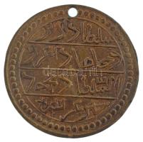 Algéria 1857. a Francia Hadsereg Cu propagandaérméje (27mm) T:XF lyuk Algeria 1857. French Army Cu propaganda coin (27mm) C:XF hole