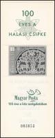2002 Halasi csipke feketenyomat blokk, a Magyar Posta ajándéka / Mi 4642 blackprint, present of the post