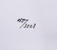 Drasche leveses tál, jelzett, kopással, d: 25 cm