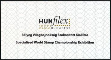 2022 Hunfilex porcelános emlékív / souvenir sheet with porcelain inset