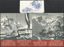cca 1920-1940 Képes utazási prospektus - Großglockner Hochalpenstraße, Salzburg, Kärten, német nyelv...