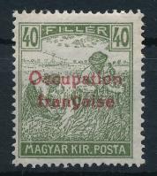 Arad 1919 Arató 40f / Mi 15 Signed: Bodor