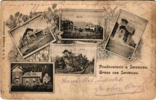 Yaremche, Jaremcse, Jaremcze, Jaremce; Bettina, Malwina, Privat Villa, Helena, Janina / villas. Art Nouveau, floral (fl)