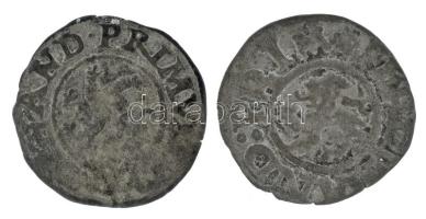 Csehország / Történelmi tartomány DN(1526-1532) 1pf Ag egyoldalas "I. Ferdinánd" (2x), (0,27g ; 0,29g) T:VF, patina Bohemia ND(1526-1532) 1 Pfennig (weiss-pfennig) Ag one-sided "Ferdinand I" (2x), (0,27g ; 0,29g) C:VF, patina