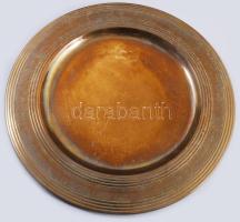 Doboznyi vegyes réz / bronz tétel, régi darabokkal, közte kínálótál