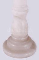 Márvány posztamens, levehető felső résszel, táblája 27x26 cm, m: 73 cm /// CSAK SZEMÉLYES ÁTVÉTEL! /...