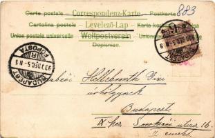 1900 Saint Nicholas with toys. Verlag Ed. Arenz litho (EK)