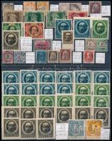 Német államok Bajorország összeállítás 4 stecklapon, jó minőségben / Bayern lot between Mi 2-193, go...