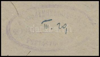 1945.03.20./29. Az Ideiglenes Nemzeti Kormány futárpostája, a borítékon "MINISZTERELNÖKSÉGI FUT...