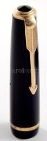 Régi Parker toll, 14k arany heggyel, tokjában, h: 14 cm