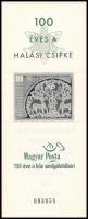 2002 Halasi csipke feketenyomat blokk, A Magyar Posta ajándéka (12.000)