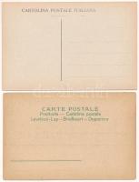 Pompei, Pompeii - 17 db RÉGI falfestmény sorozat / 17 pre-1945 wall paintings series