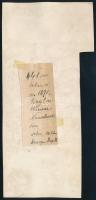 1871 Wiener Neustadtbahn tehermozdony, hátoldalon feliratozott fotó, 7×16 cm / locomotive