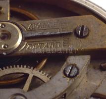 Ezüst (Ag) tokos zsebóra, működik, bruttó 66g, d: 45mm