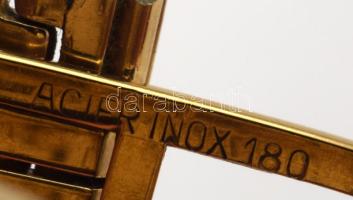 Raymond Weil női karóra, quartz, aranyozott fém szíjjal, napkijelzéssel, 3x2,5 cm