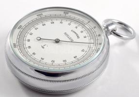 Compens barometer, jó állapotban, d:5 cm