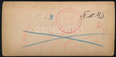 cca 1910 Székelykő (Erdély), keményhátú sztereofotó, feliratozva, pecséttel, 9×17 cm / Piatra Secuiu...