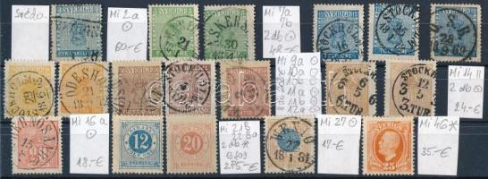 Svédország 18 db klasszikus, régi bélyeg / Sweden 18 classic, old stamps (Mi EUR 680,-)